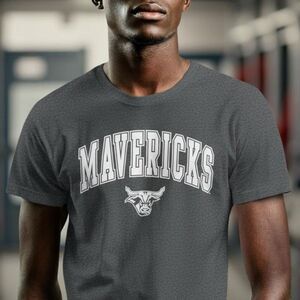 Unisex NBA Gilden Heavy Cotton Dallas Mavricks Short Sleeve T Shirt Size M #124